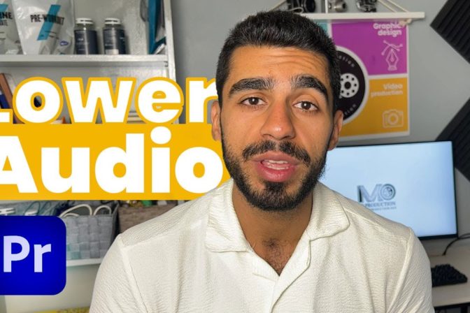 How to Lower Audio Levels in Adobe Premiere Pro!